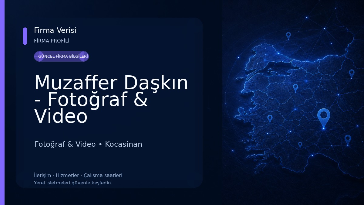 Muzaffer Daşkın - Fotoğraf & Video Fotoğraf & Video