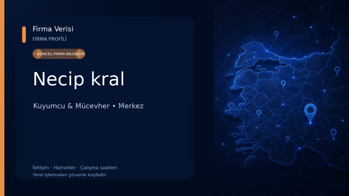 Necip kral Kuyumcu & Mücevher