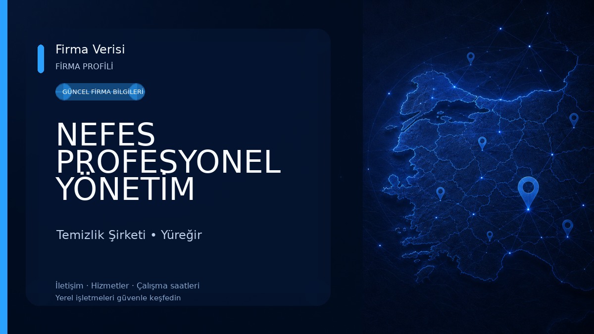 NEFES PROFESYONEL YÖNETİM HİZMETLERİ Temizlik Şirketi