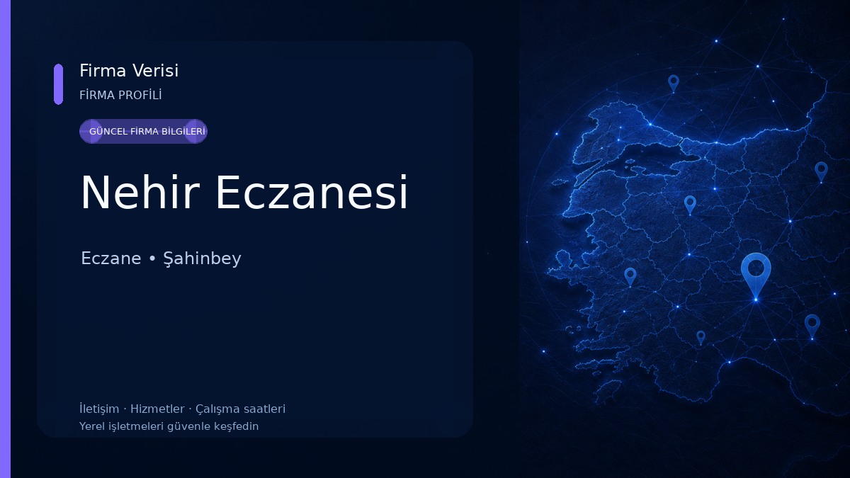 Nehir Eczanesi Eczane