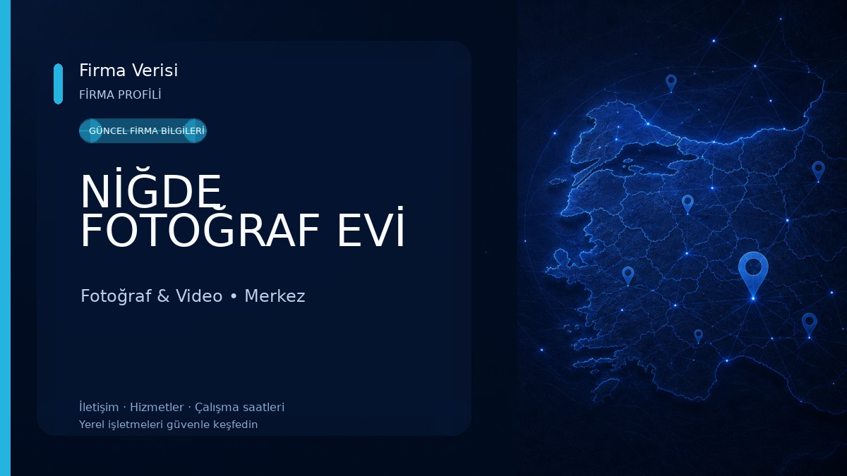 NİĞDE FOTOĞRAF EVİ Fotoğraf & Video