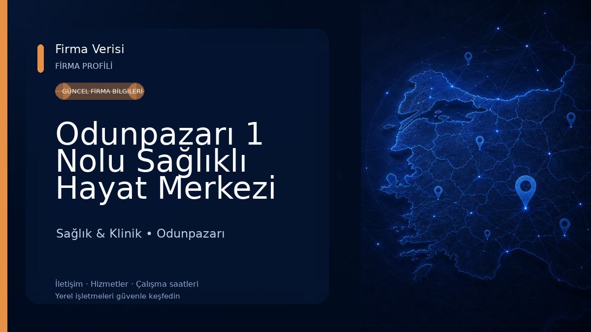 Odunpazarı 1 Nolu Sağlıklı Hayat Merkezi Sağlık & Klinik