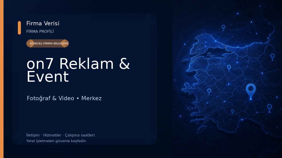 on7 Reklam & Event Fotoğraf & Video