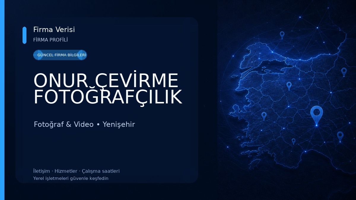 ONUR ÇEVİRME FOTOĞRAFÇILIK Fotoğraf & Video