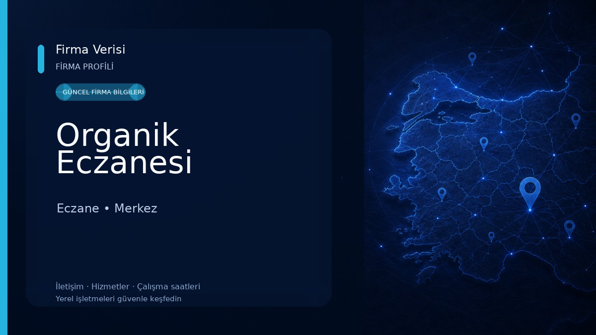 Organik Eczanesi