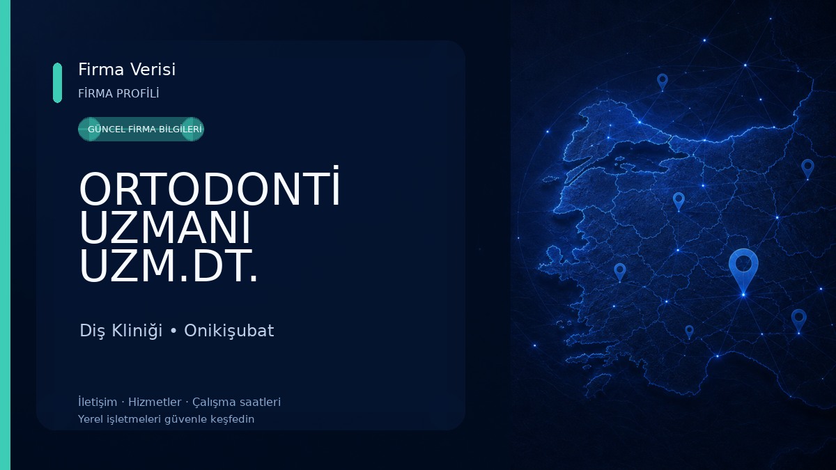 ORTODONTİ UZMANI UZM.DT. BAYRAM ASARKAYA Diş Kliniği