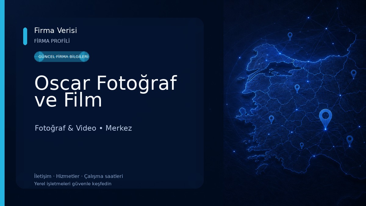 Oscar Fotoğraf ve Film Fotoğraf & Video