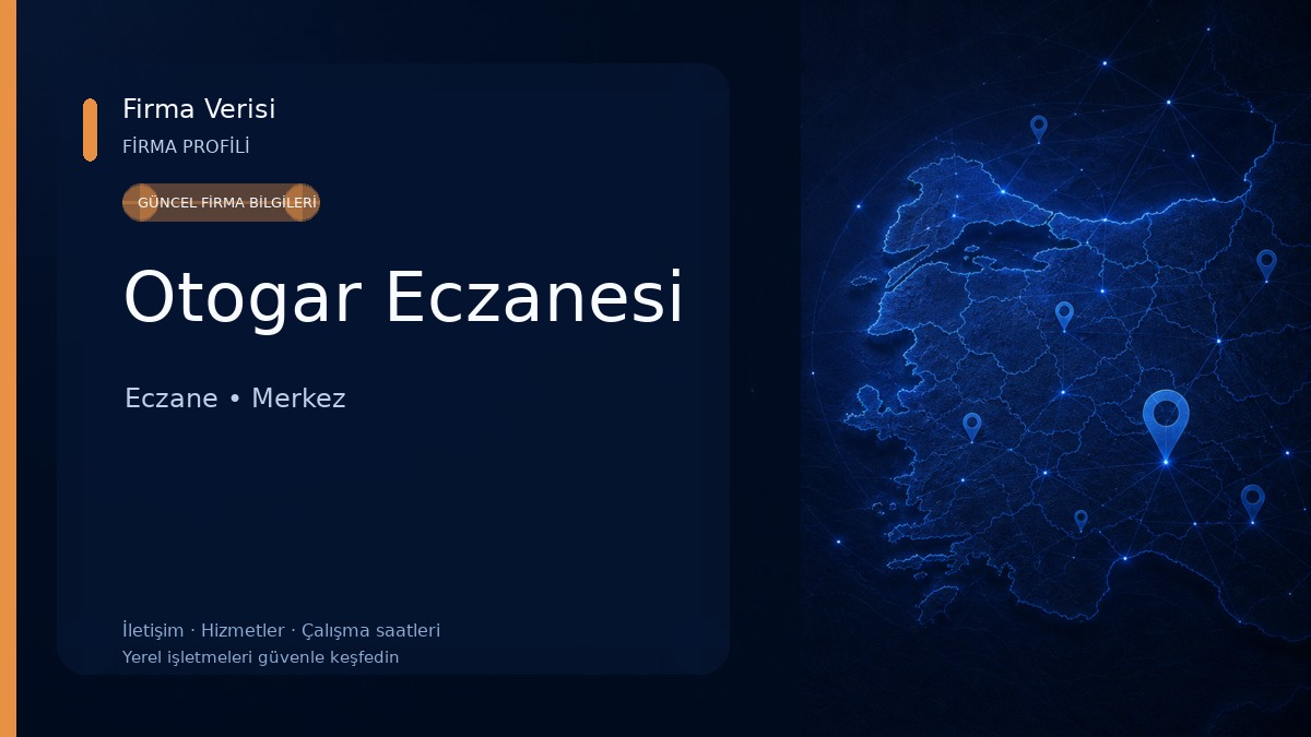 Otogar Eczanesi Eczane