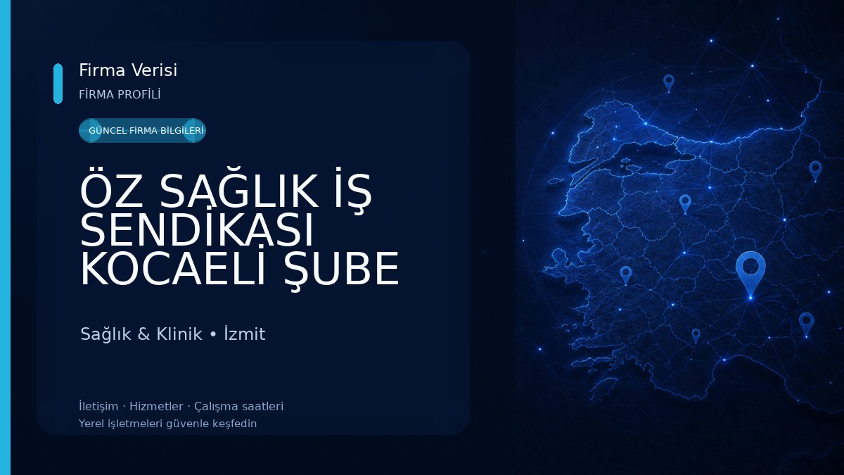 ÖZ SAĞLIK İŞ SENDİKASI KOCAELİ ŞUBE BAŞKANLIĞI Sağlık & Klinik