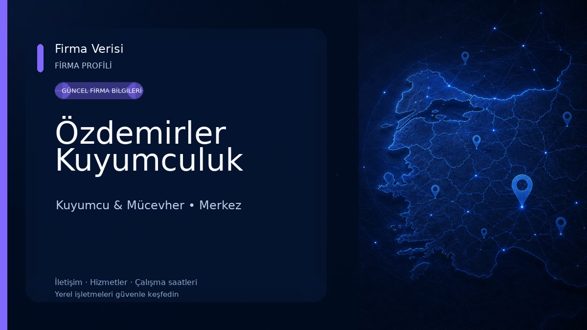 Özdemirler Kuyumculuk 