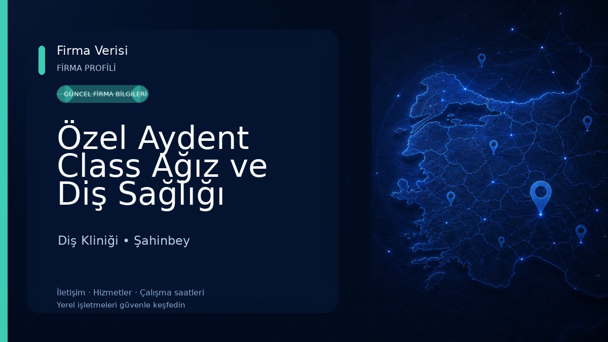 Özel Aydent Class Ağız ve Diş Sağlığı Polikliniği Diş Kliniği