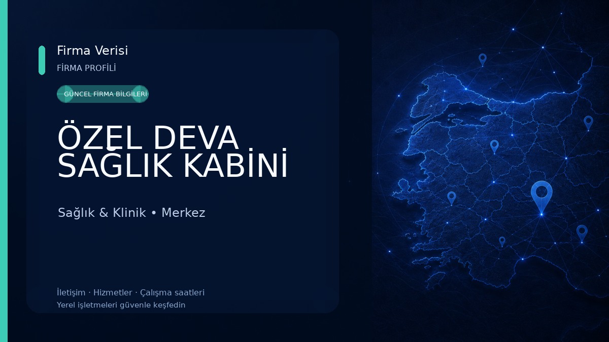 ÖZEL DEVA SAĞLIK KABİNİ Sağlık & Klinik