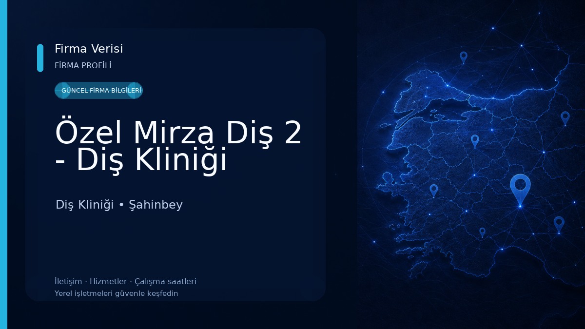 Özel Mirza Diş 2 - Diş Kliniği Diş Kliniği