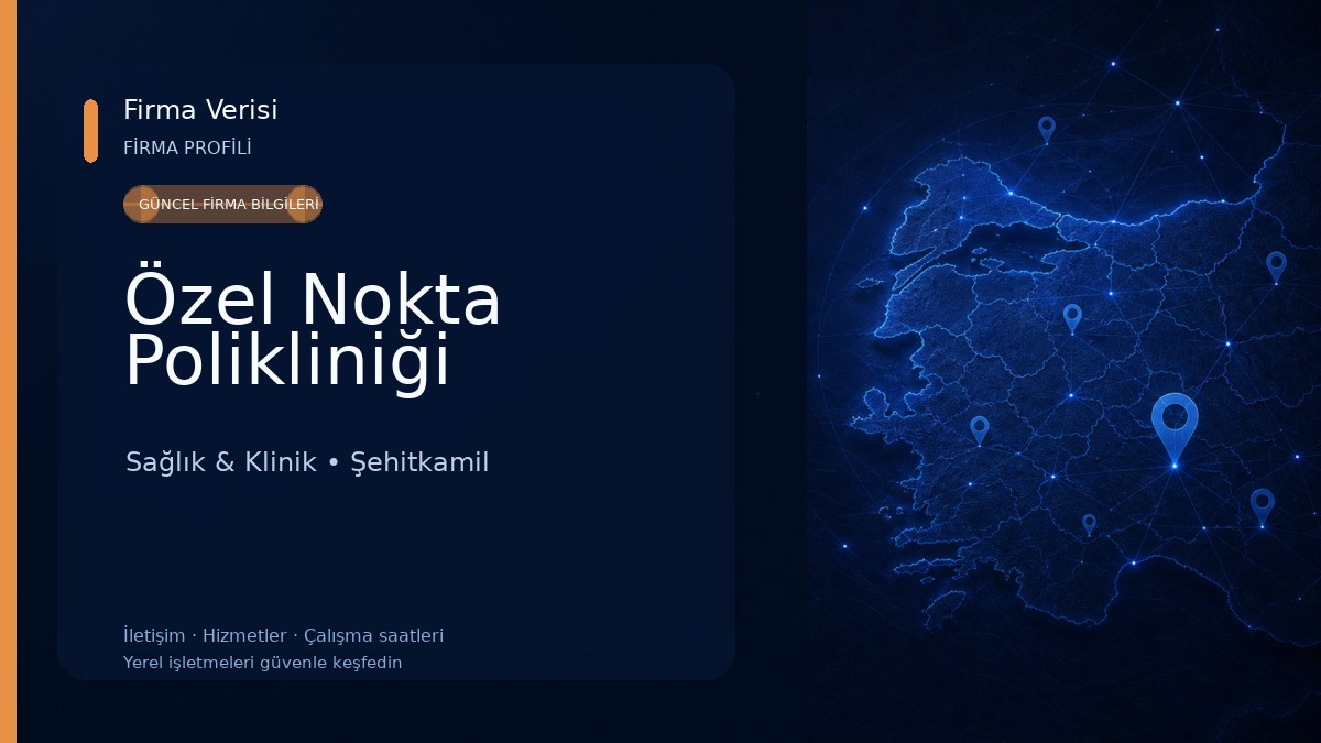Özel Nokta Polikliniği Sağlık & Klinik