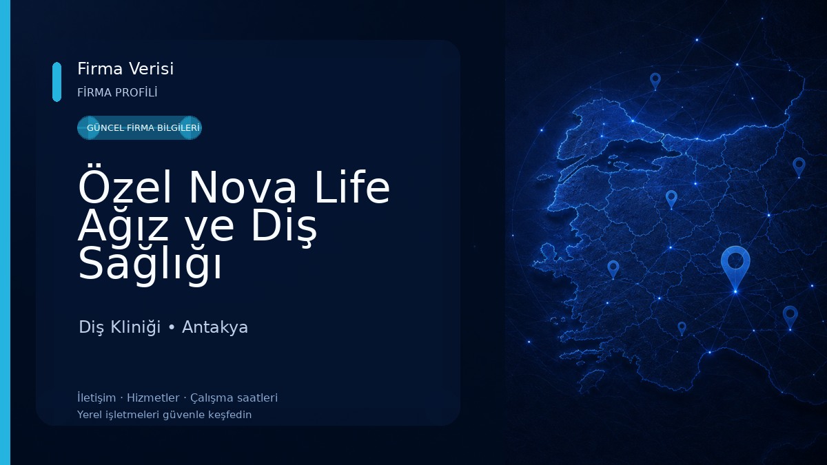 Özel Nova Life Ağız ve Diş Sağlığı Polikliniği Diş Kliniği