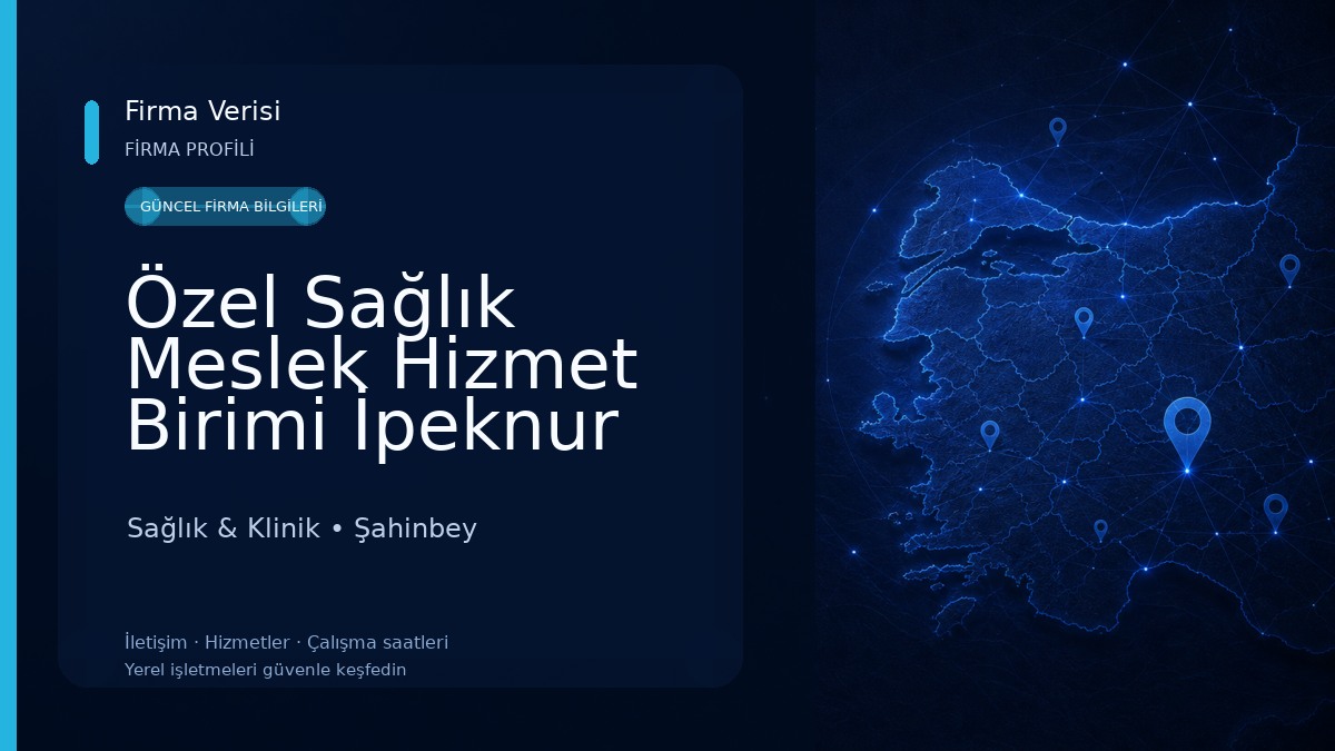 Özel Sağlık Meslek Hizmet Birimi İpeknur Yenidoğan(Yenidoğan sağlık kabini) Sağlık & Klinik