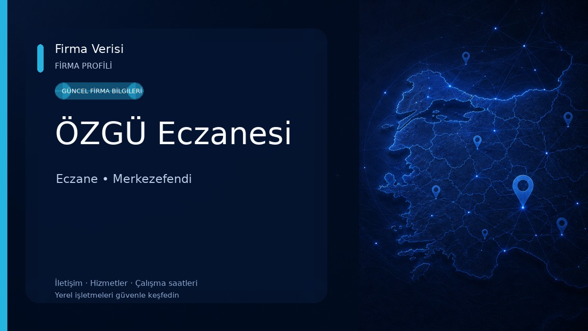 ÖZGÜ Eczanesi