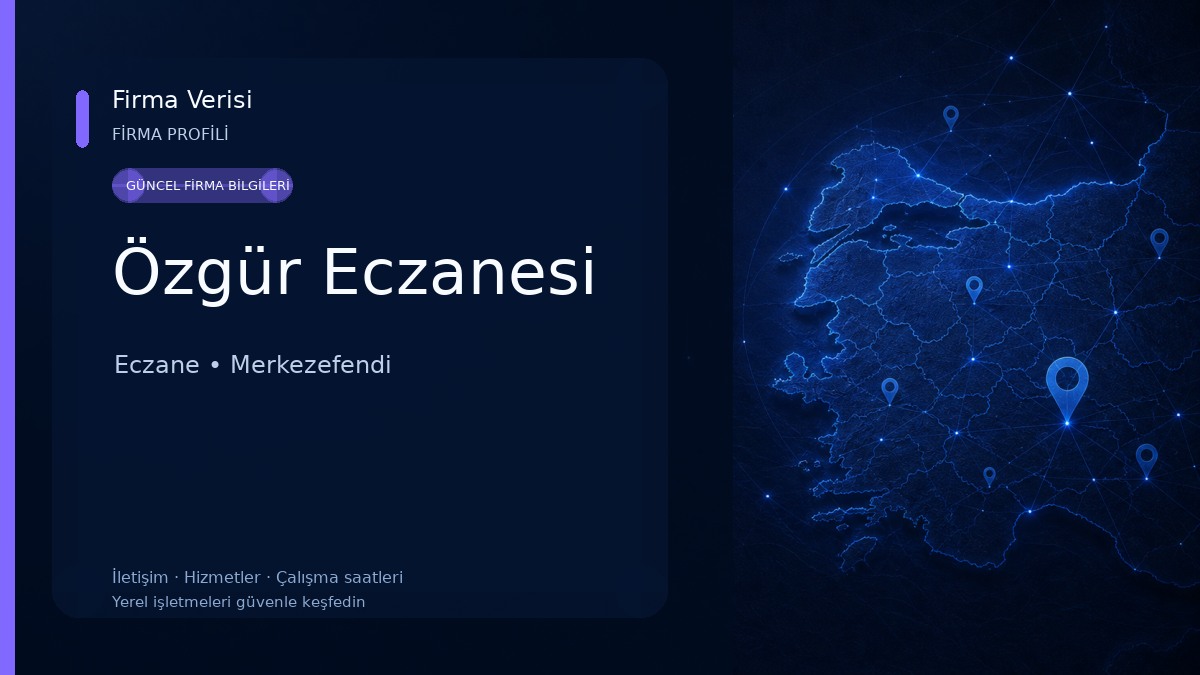 Özgür Eczanesi Eczane