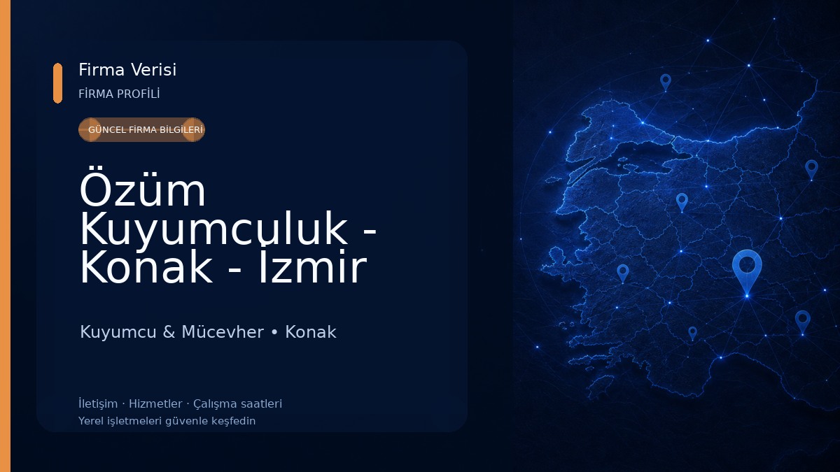 Özüm Kuyumculuk - Konak - İzmir Kuyumcu & Mücevher