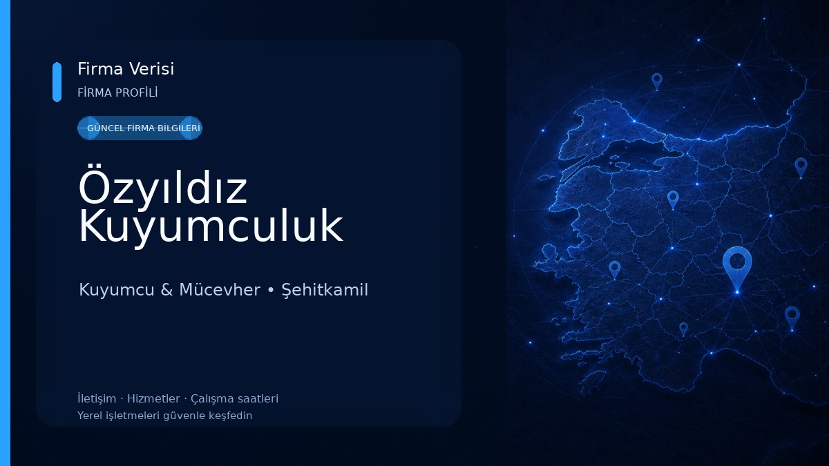 Özyıldız Kuyumculuk Kuyumcu & Mücevher