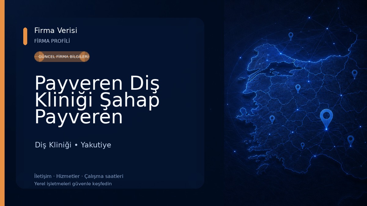Payveren Diş Kliniği Şahap Payveren Diş Kliniği