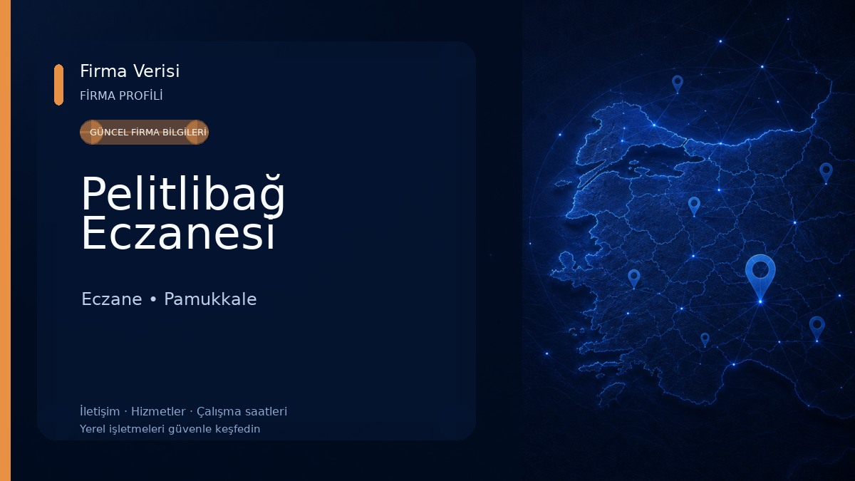 Pelitlibağ Eczanesi Eczane