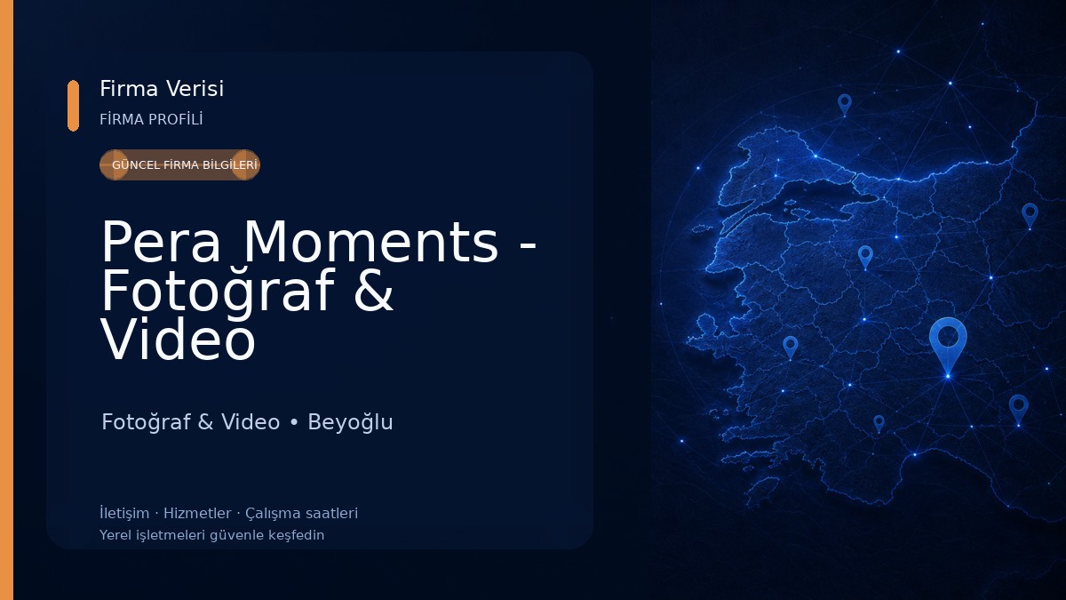 Pera Moments - Fotoğraf & Video Prodüksiyonu Fotoğraf & Video