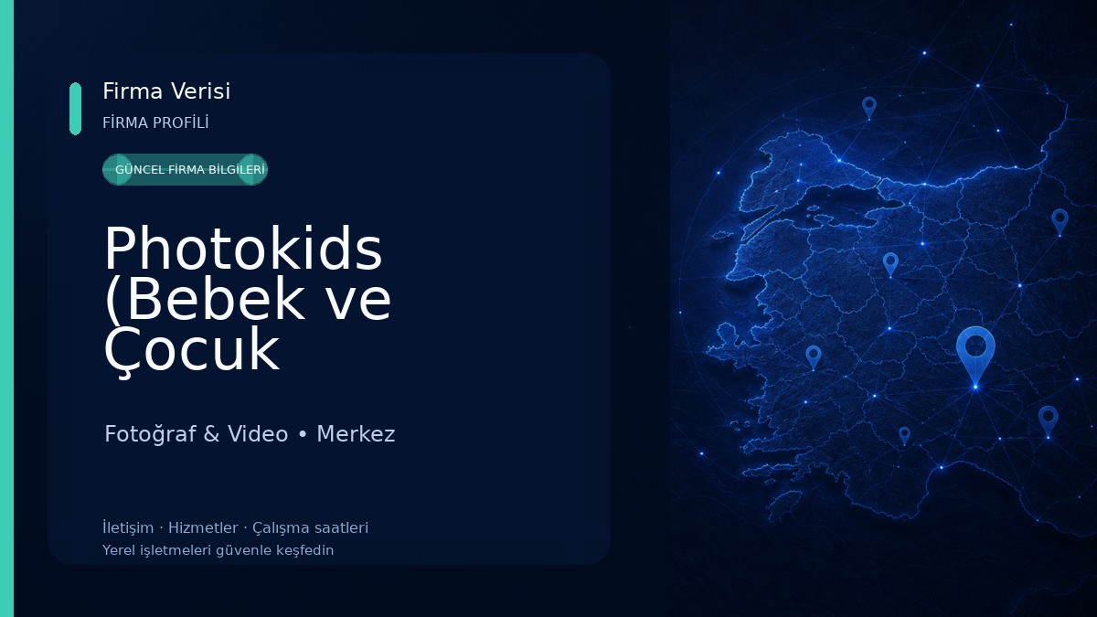 Photokids (Bebek ve Çocuk Fotoğrafçısı) 