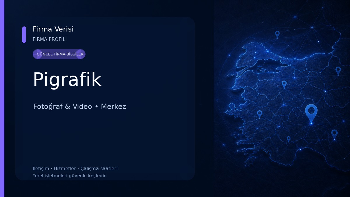 Pigrafik Fotoğraf & Video