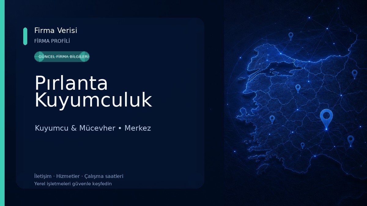 Pırlanta Kuyumculuk Kuyumcu & Mücevher
