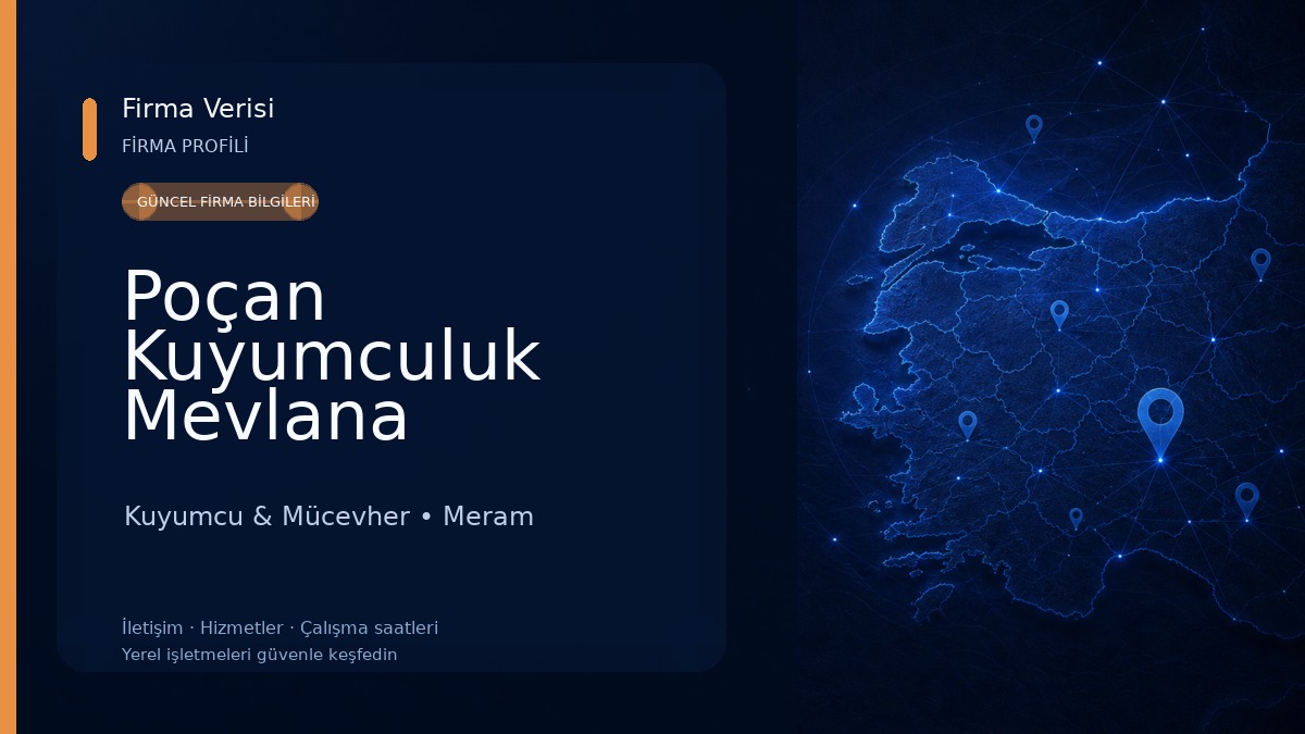 Poçan Kuyumculuk Mevlana Kuyumcu & Mücevher
