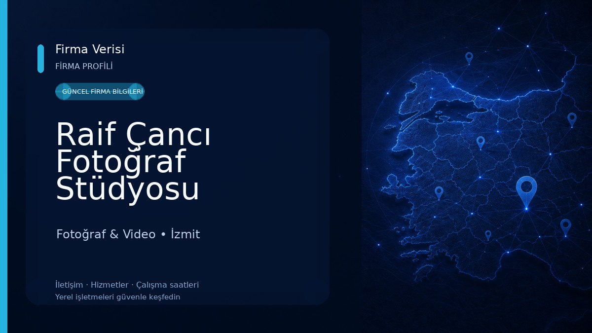 Raif Çancı Fotoğraf Stüdyosu Fotoğraf & Video