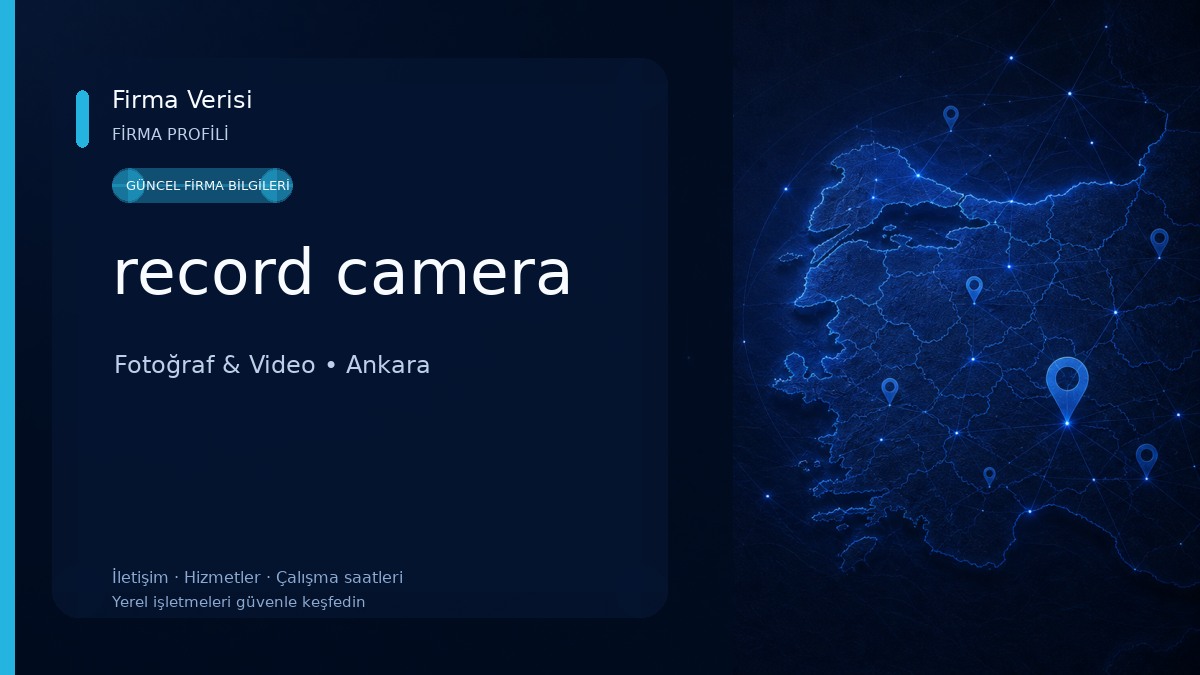 record camera Fotoğraf & Video