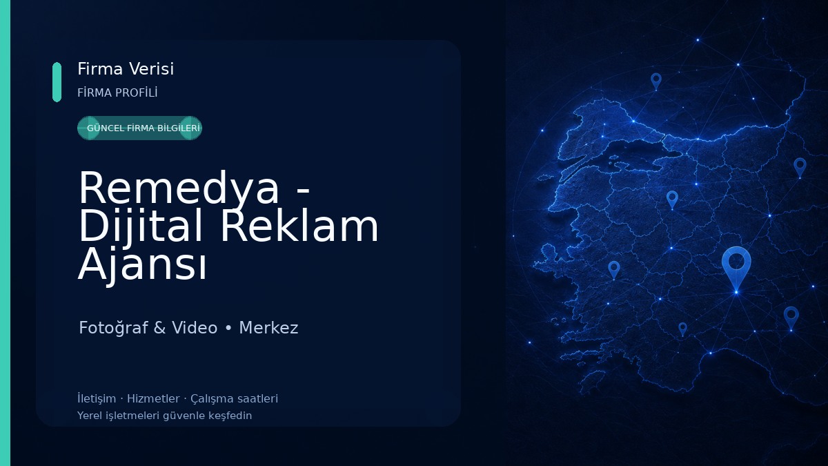 Remedya - Dijital Reklam Ajansı Fotoğraf & Video