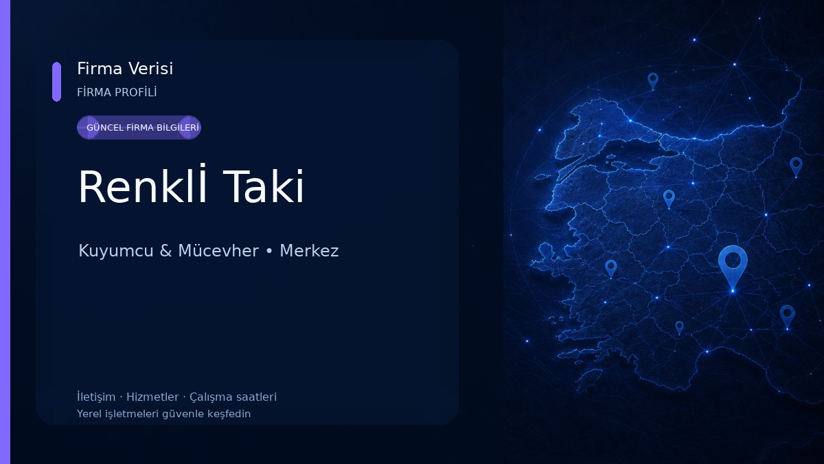 Renklİ Taki 