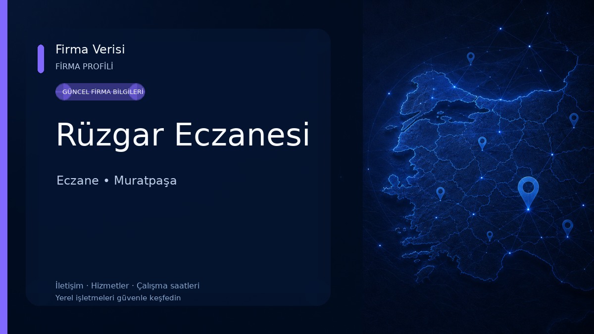 Rüzgar Eczanesi Eczane