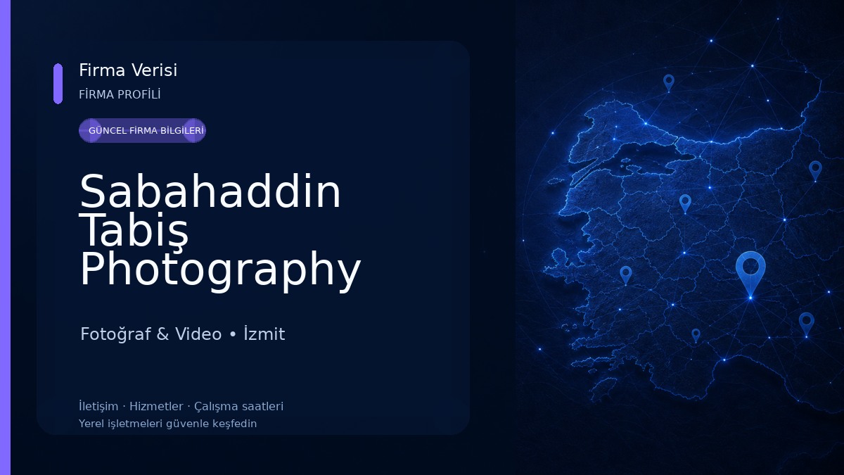 Sabahaddin Tabiş Photography OFİS41 Fotoğraf & Video