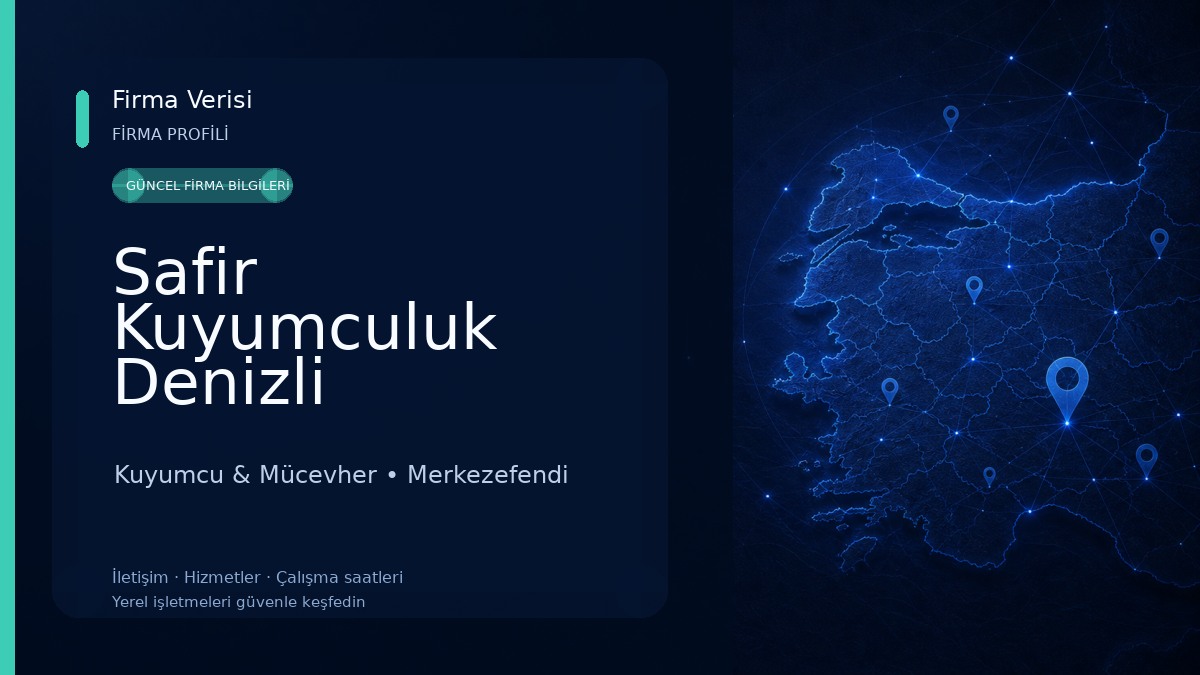 Safir Kuyumculuk Denizli Kuyumcu & Mücevher