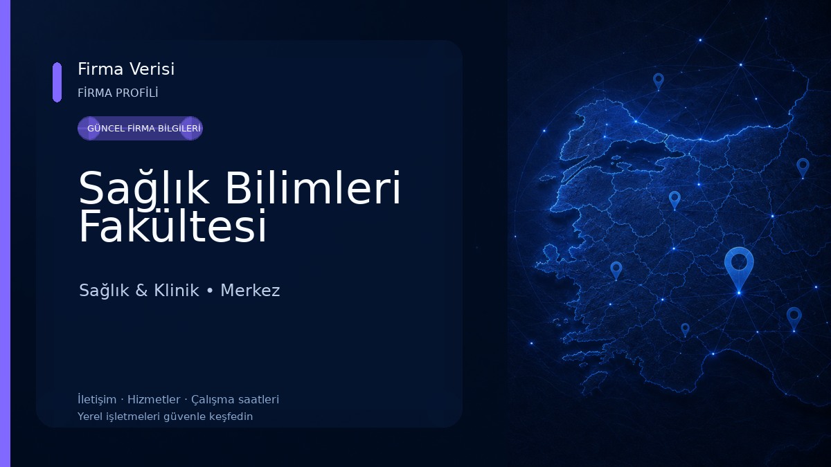 Sağlık Bilimleri Fakültesi Sağlık & Klinik