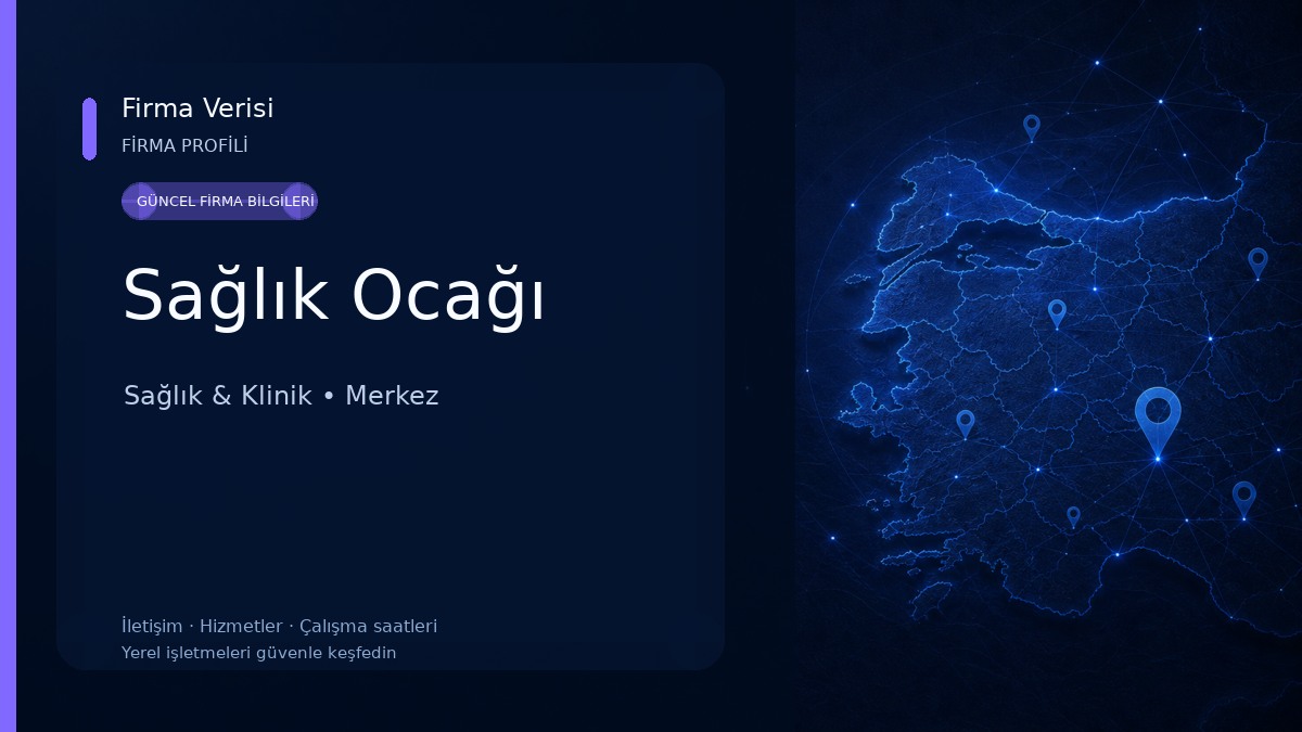 Sağlık Ocağı Sağlık & Klinik