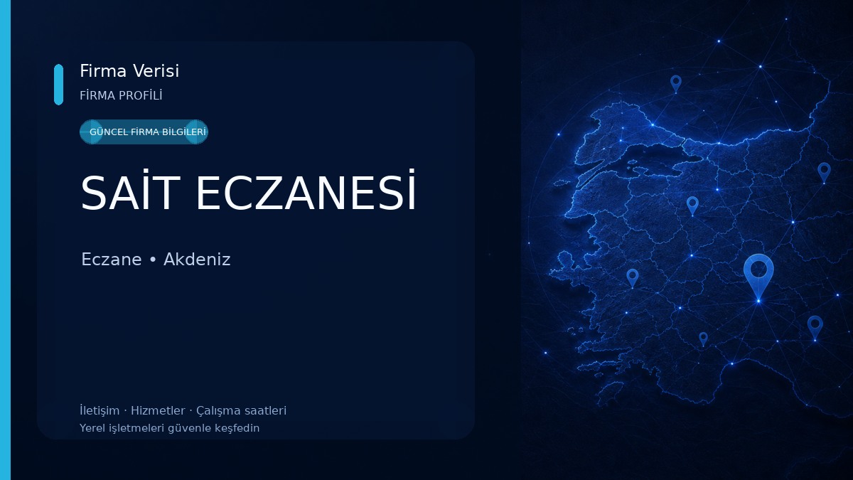 SAİT ECZANESİ Eczane