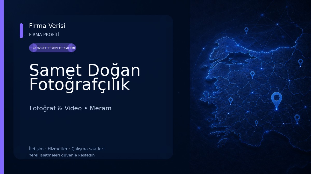 Samet Doğan Fotoğrafçılık Fotoğraf & Video