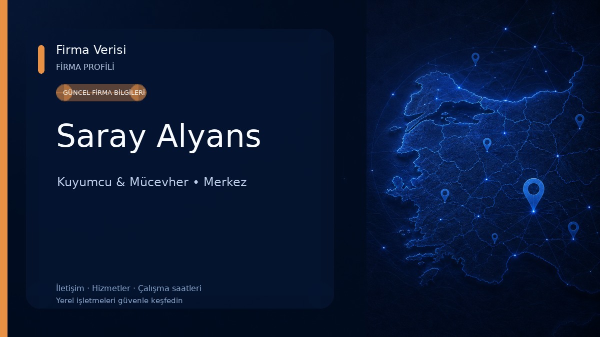 Saray Alyans Kuyumcu & Mücevher