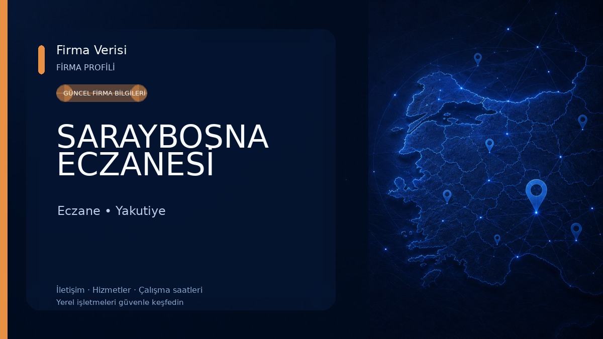 SARAYBOSNA ECZANESİ
