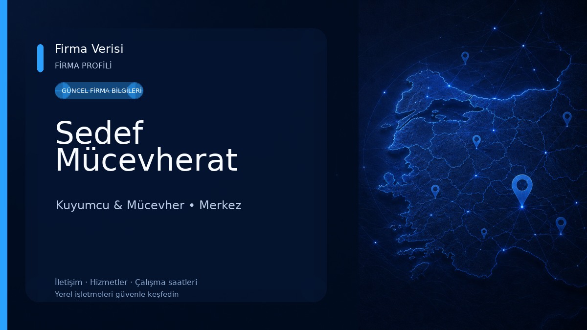 Sedef Mücevherat 