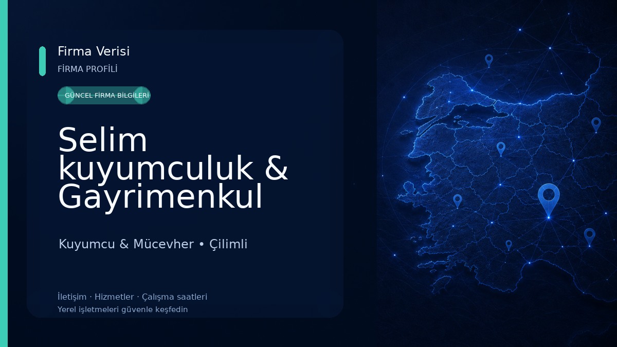 Selim kuyumculuk & Gayrimenkul 