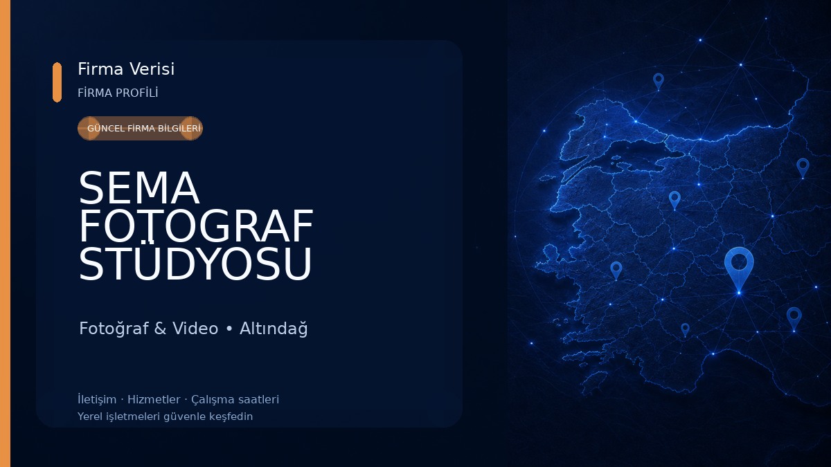 SEMA FOTOGRAF STÜDYOSU Fotoğraf & Video