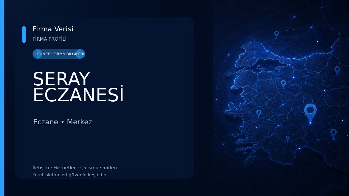 SERAY ECZANESİ Eczane