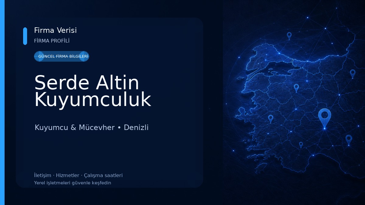 Serde Altin Kuyumculuk Kuyumcu & Mücevher