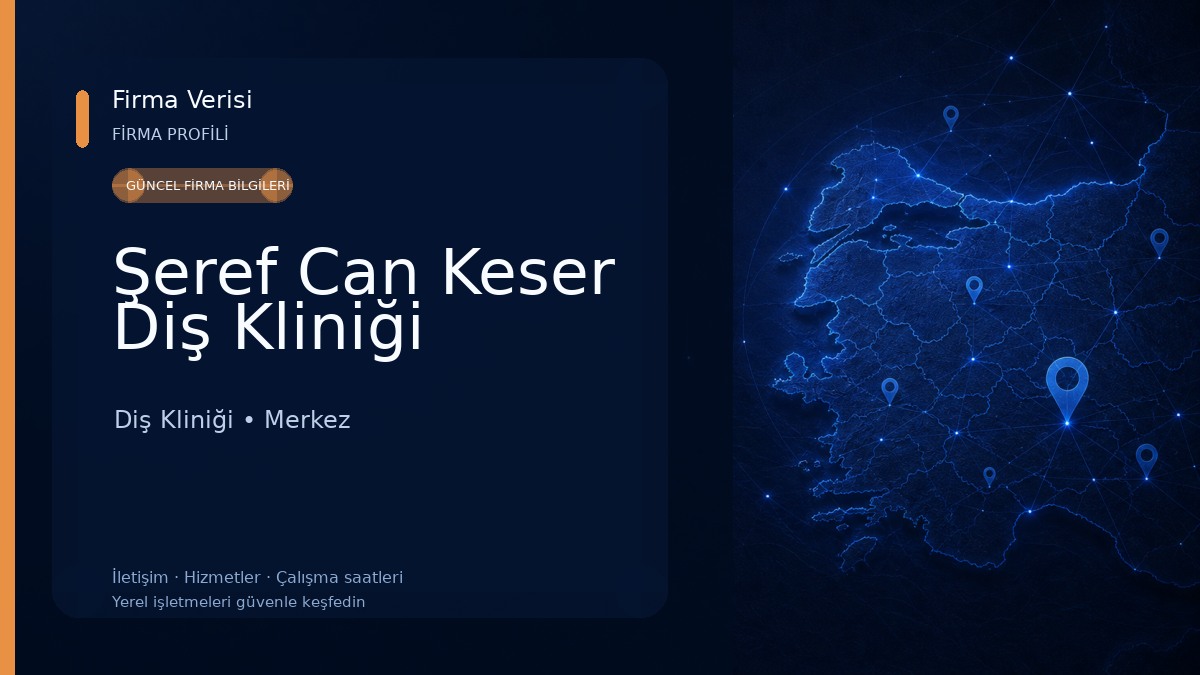 Şeref Can Keser Diş Kliniği Diş Kliniği